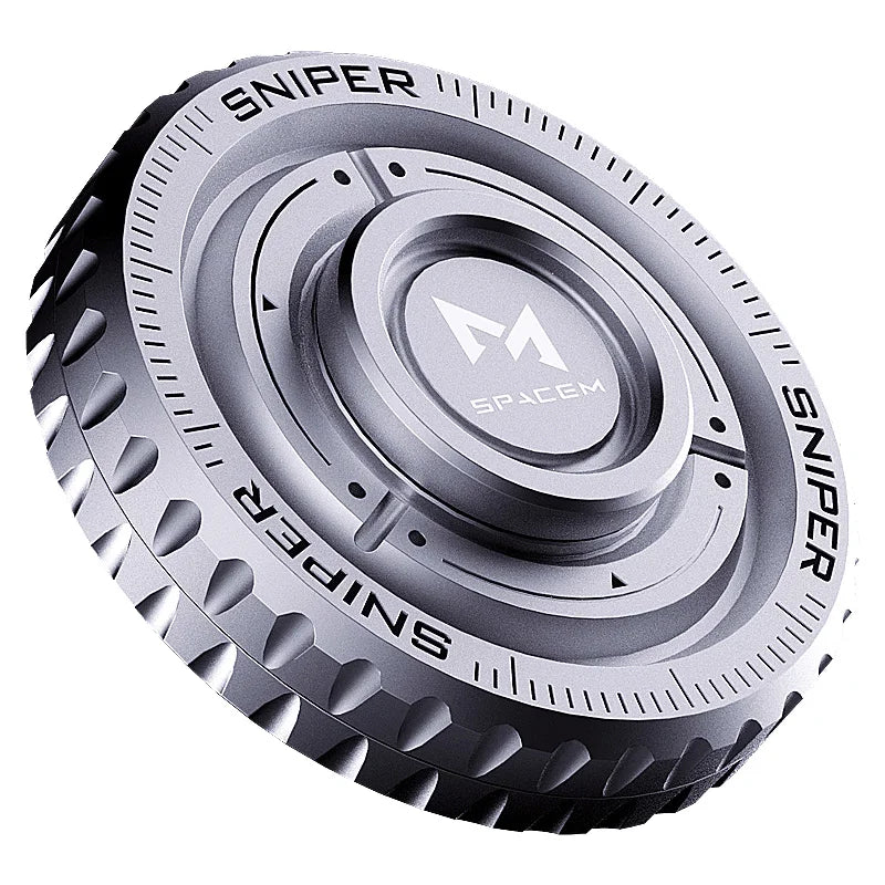 Fidget Spinner Mecânico - Aumento de concentração, Aço Inoxidável, Slider Magnético Fidget Spinner Mecânico - Aumento de concentração, Aço Inoxidável, Slider Magnético